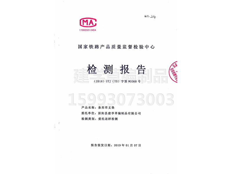 檢測報告